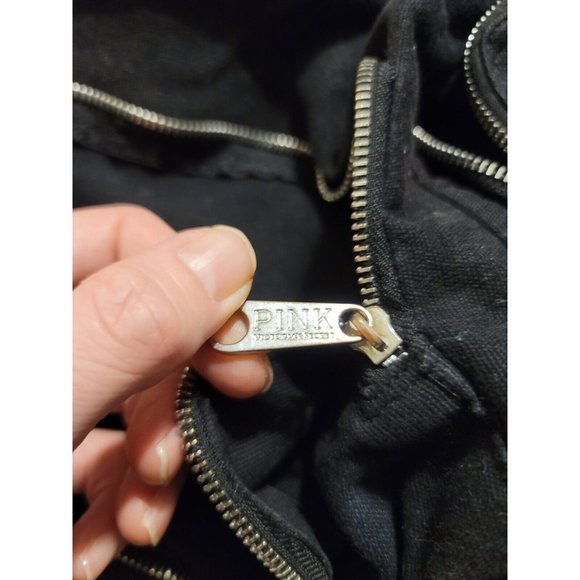 PINK by Victoria's Secret Small Black Rucksack Backpack - Picture 7 of 7